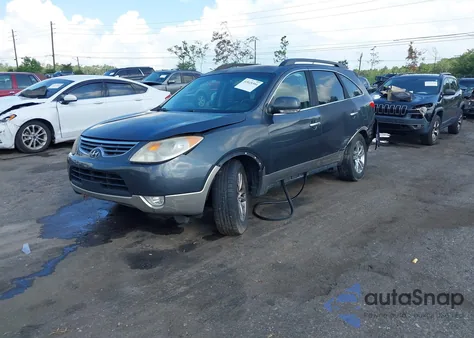 2012 Hyundai Veracruz Limited z USA, uszkodzony, nr VIN KM8NU4CC8CU191389